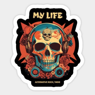 my life band Sticker